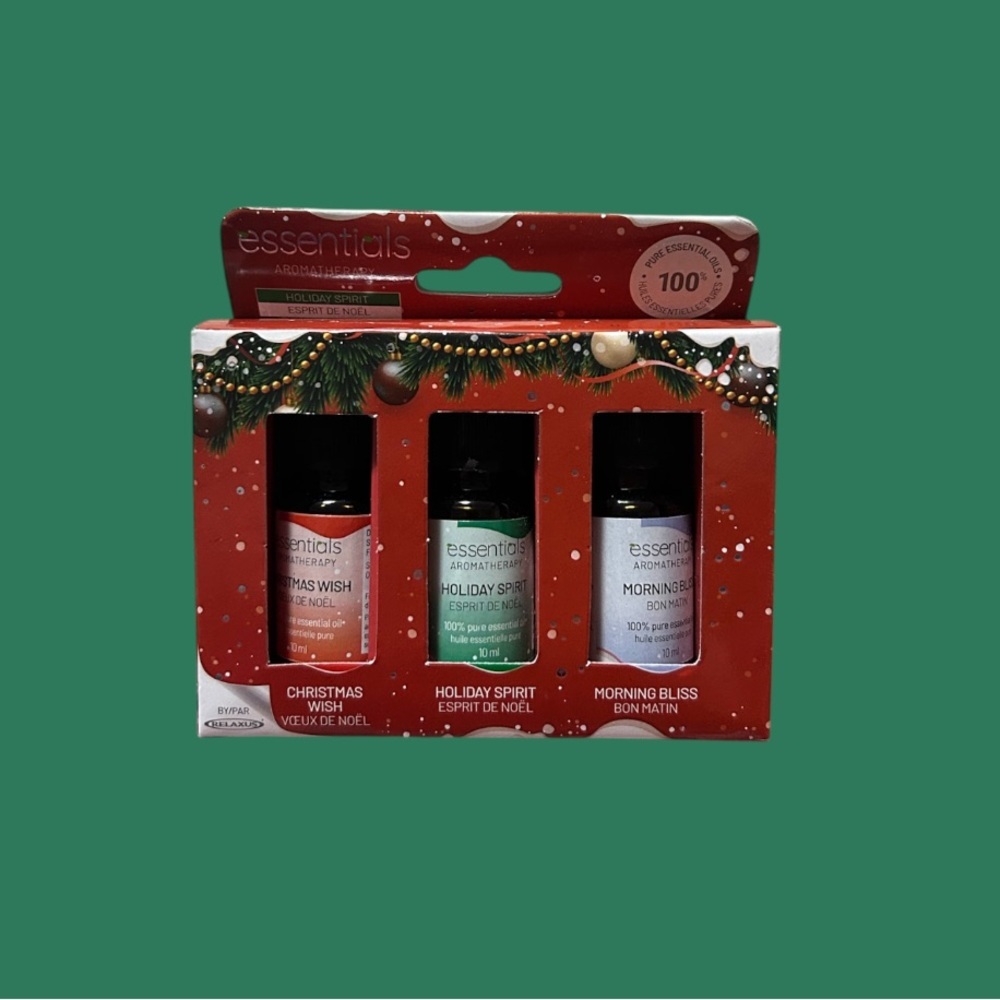 Essentials Aromatherapy Holiday Spirit